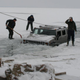 Illustration for article titled What Made You Think The Second Hummer Wouldnt Also Fall Through The Ice?